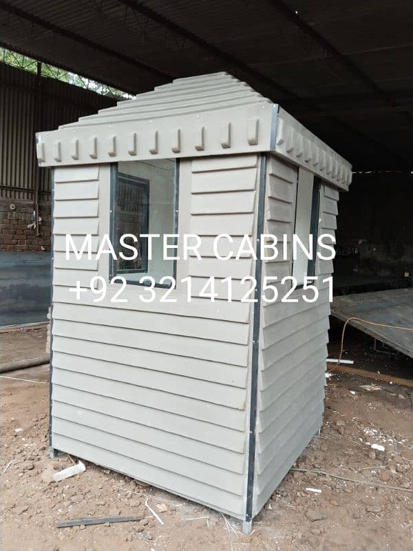 fiber glass cabins ,prefeb cabins,  portable canteners, porta cabin 7