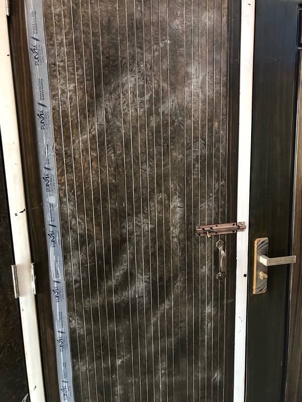 Pvc plastic door 9