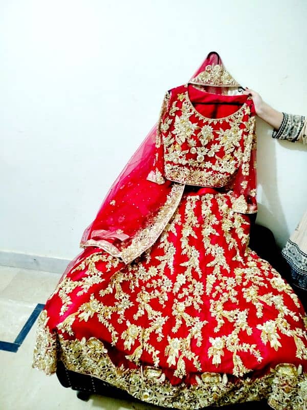 Bridal dress,|| mehndi dress||walima dress 1