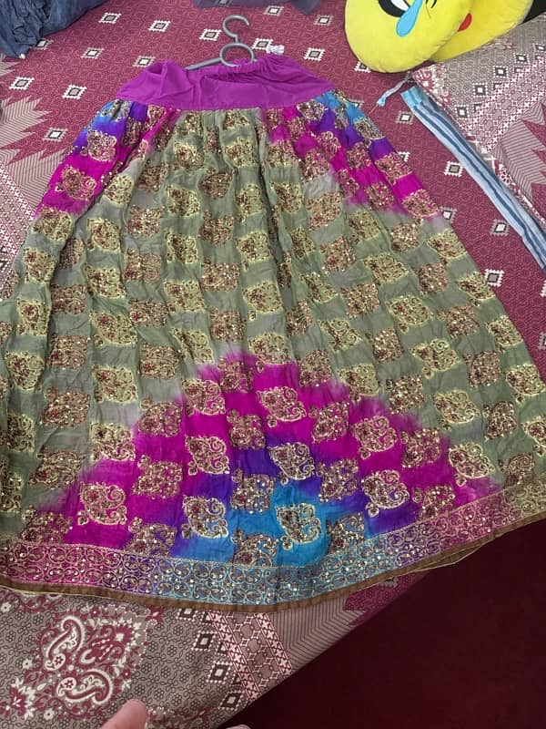 multi color lehenga 2