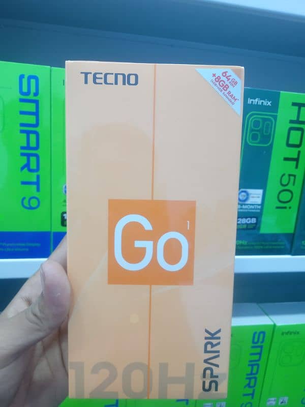 Tecno spark Go 1 (4+4) 8/64 all colors available 1