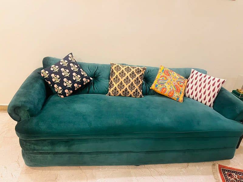 sofa set in excellent condition 3