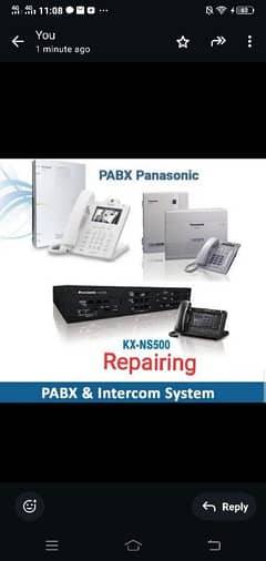 PABX INTERCOM SYSTEM NEW/USED WITH INSTALLATION/PROGRAMING 03212123558