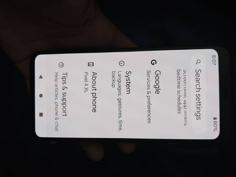 Google pixel 4XL 128gb 11