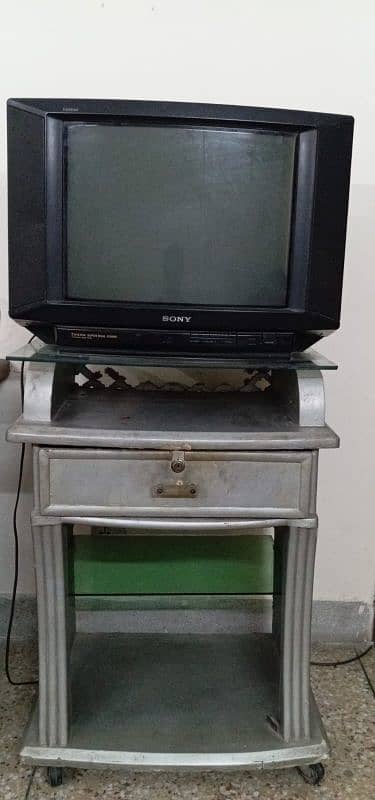 Sony TV with trolley 2