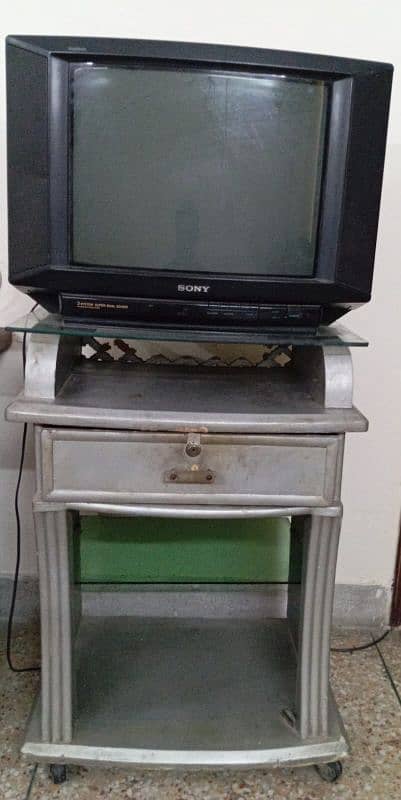 Sony TV with trolley 3