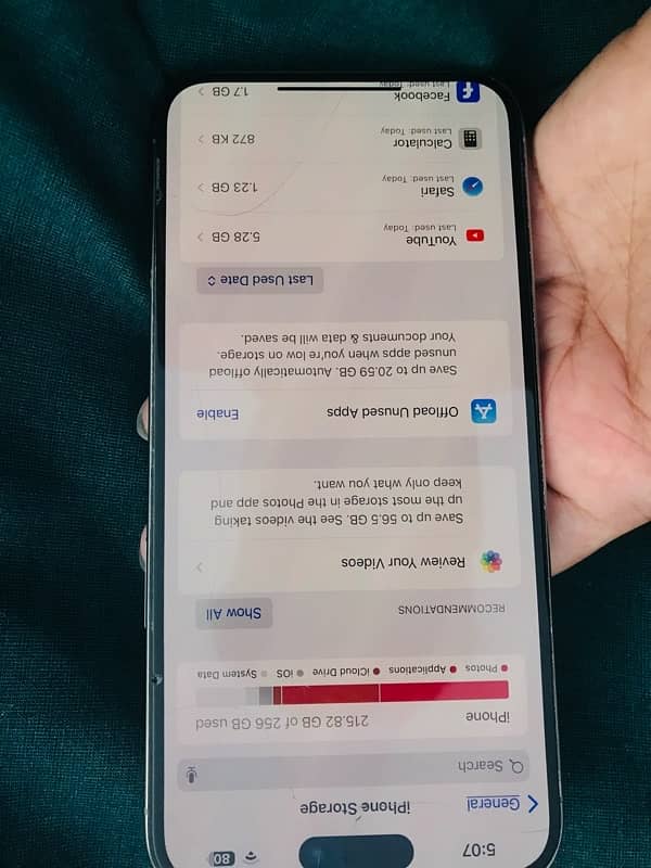 iphone 15 pro max Natural titanium full sim time 7