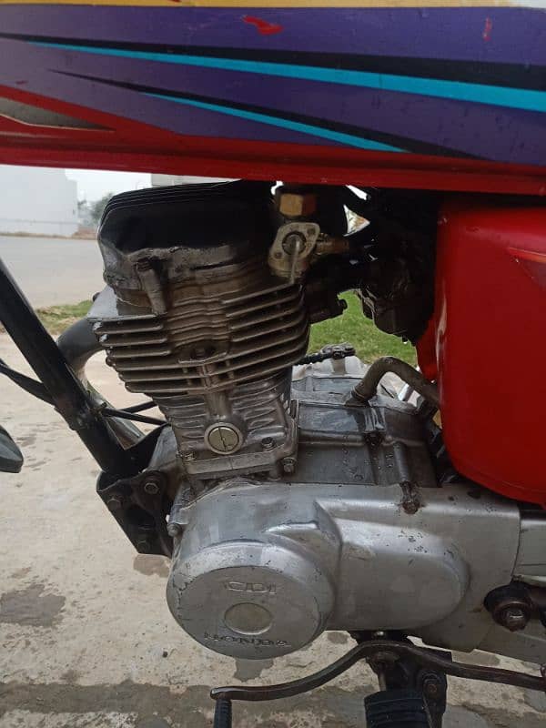 Honda 125 Red color for sale 1