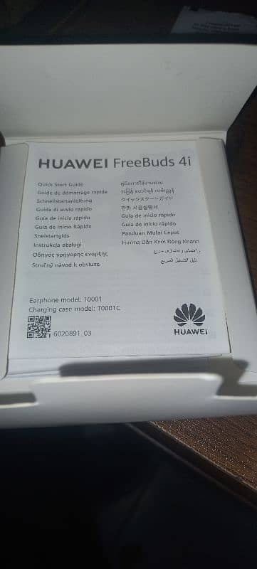 Huawei freebuds 4i case and box 2