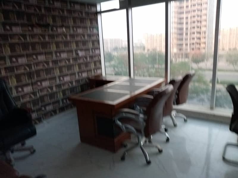 Furnished office for rent in bahria town Karachi 0