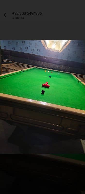 snooker table 4