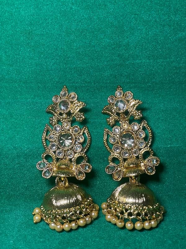 “Trendy Gold-Plated Earrings for Sale – Elegant & Affordable” 1