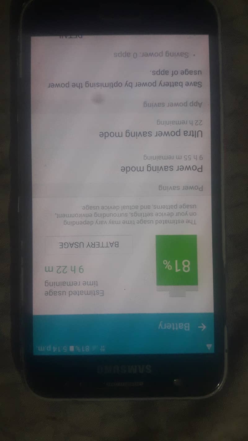 SAMSUNG J5 PTA APPROVE 4G SINGLE SIM 2