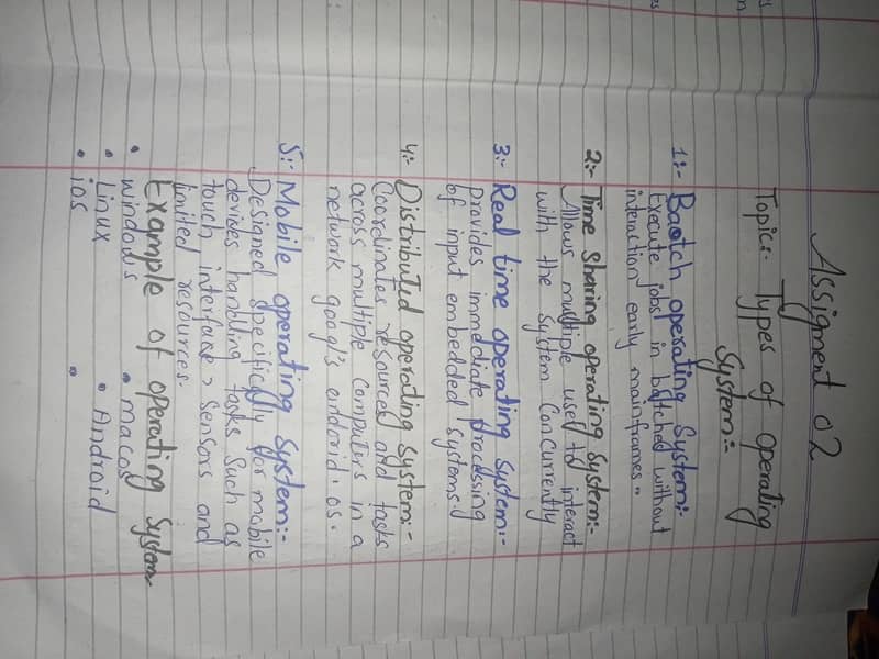 Hand written assignment work 11