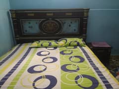 Bed room set with Almari & Dressing table