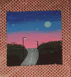 Road View | Canvas Art | Sunset