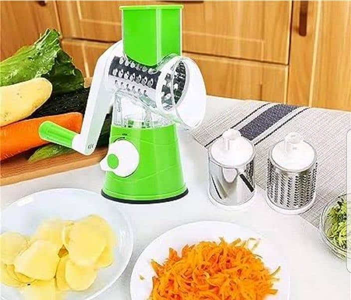 Multifunctional Roller Vegetable Cutter, 3 In 1 0