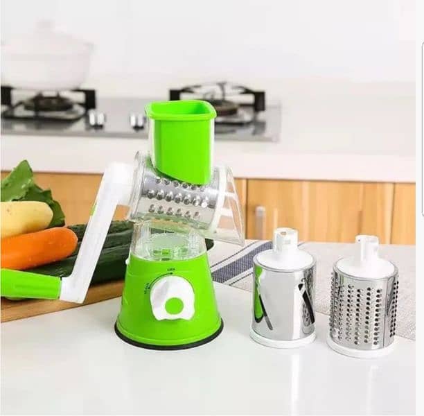 Multifunctional Roller Vegetable Cutter, 3 In 1 2