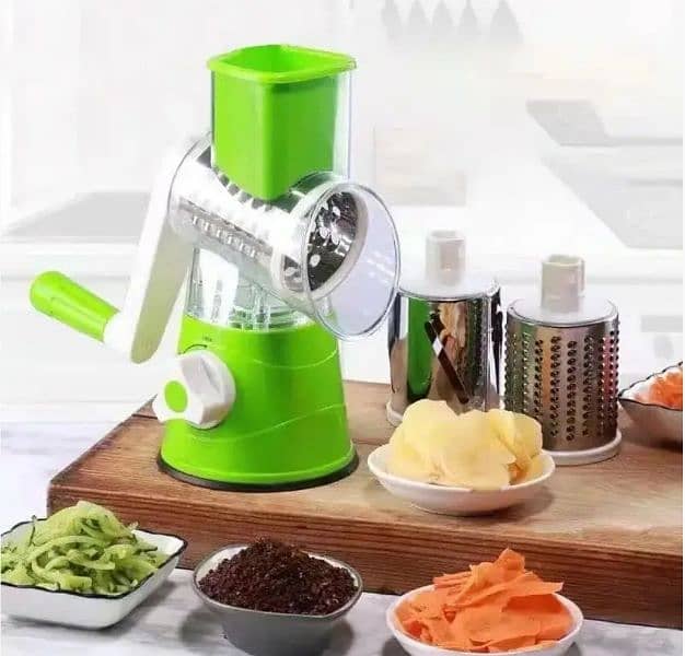 Multifunctional Roller Vegetable Cutter, 3 In 1 3