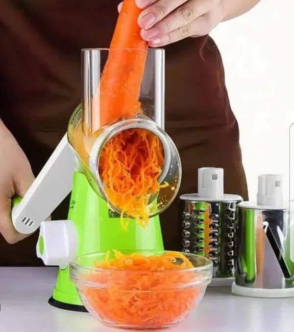 Multifunctional Roller Vegetable Cutter, 3 In 1 5