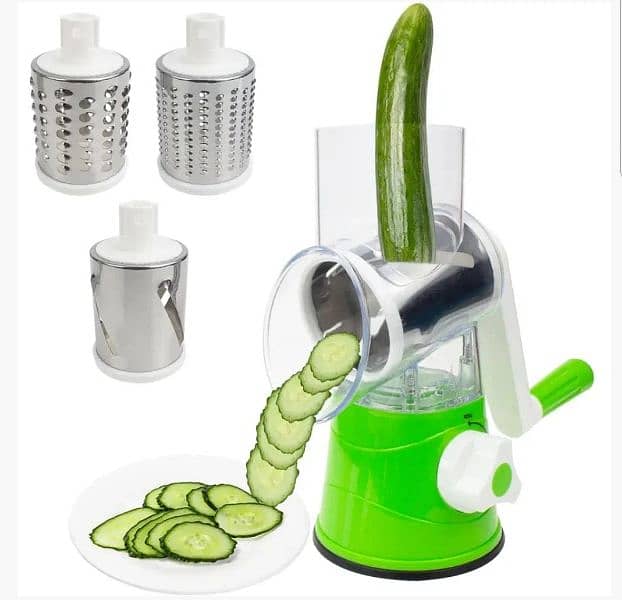 Multifunctional Roller Vegetable Cutter, 3 In 1 6