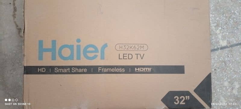 Haier LED TV 10/10 non android exchange possible 5