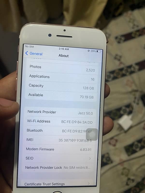 iPhone 7 128 GB (PTA approved ) 0