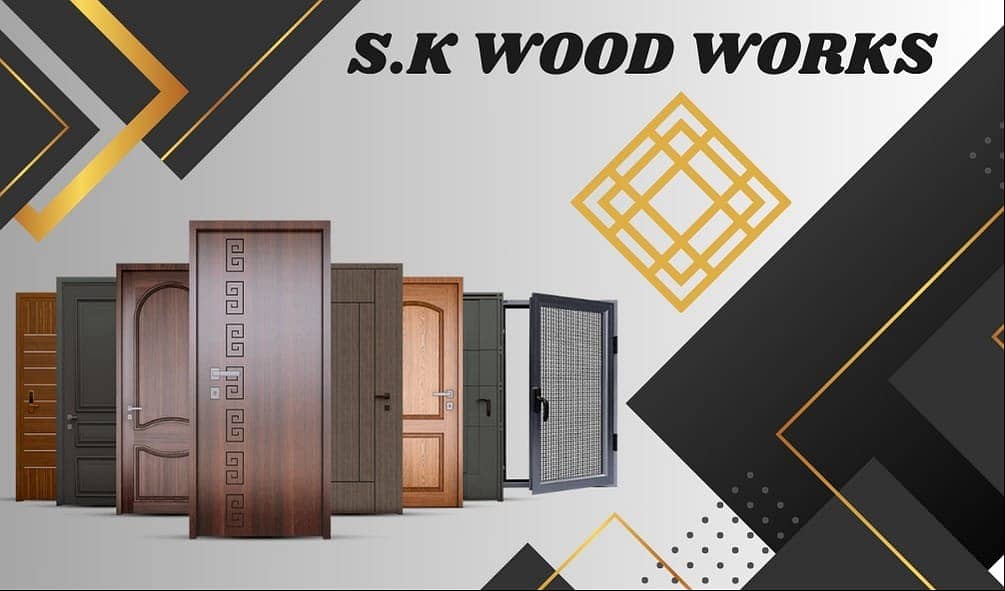 PVc Doors | Wood doors | Panal Doors | Water proof doors 0