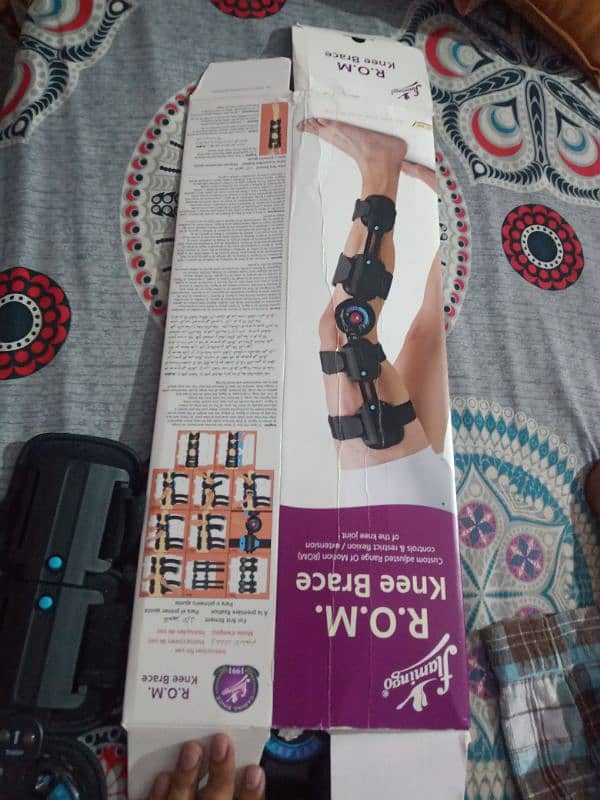 Rom knee brace double both sides with box 1