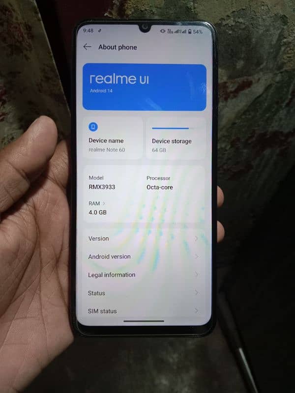 realme not 60 exchange 7