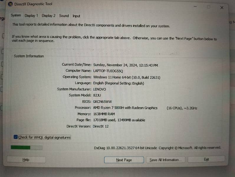 Lenovo Legion 5 Ryzen 7 Rtx 3060 5