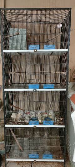 solid Iron 4th floor cage ( Hens, Birds)