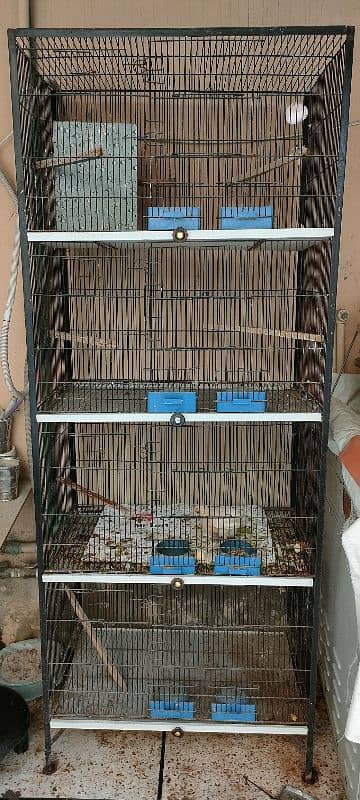 solid Iron 4th floor cage ( Hens, Birds) 1