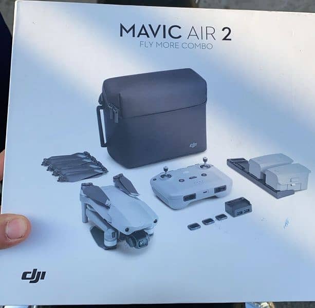 DJI mavic air 2 completed accries 2