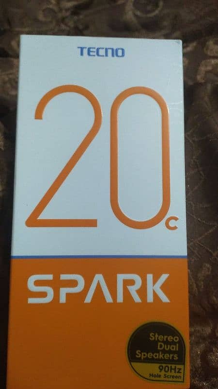 Tecno spark 20 c just 20 days used lush condition 1