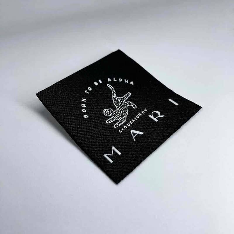 Customised Clothing Label, Woven Tags, Butter Paper, Woven Label 3