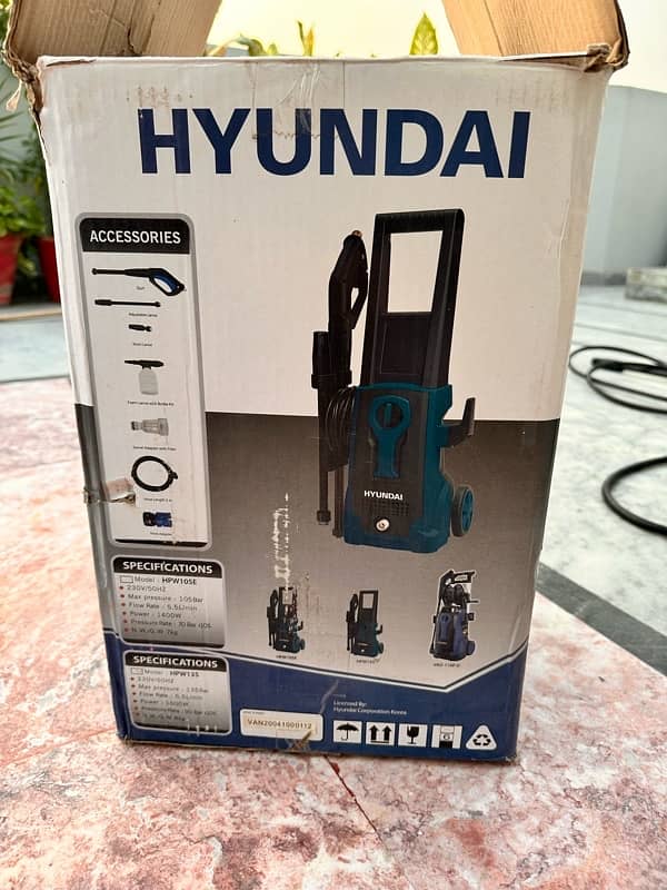 Hyundai Water pressure 135Bar 6