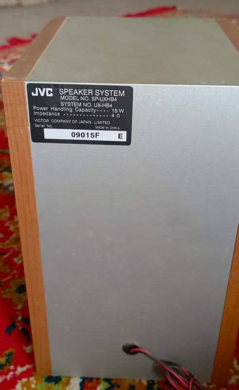 JVC speakers 4