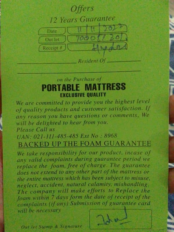 Portable Mattress 3