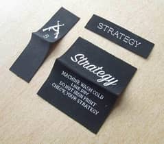 Customised Clothing Label, Woven Tags, Butter Paper, Woven Label