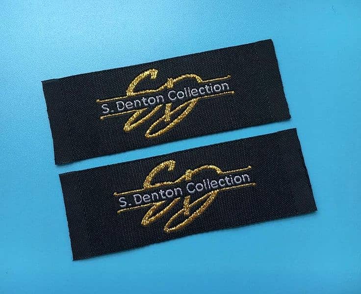 Customised Clothing Label, Woven Tags, Butter Paper, Woven Label 3