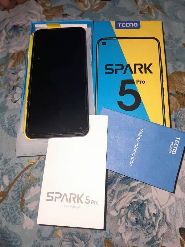 Tecno Spark 5pro 10/10 condition 0