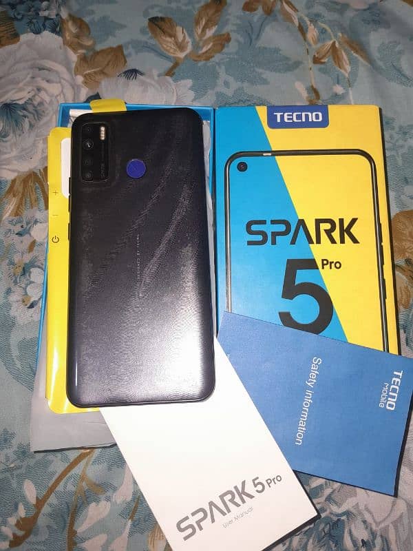 Tecno Spark 5pro 10/10 condition 1