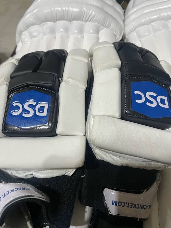 Cricket branded Leg Pad/Thigh pad/ Gloves 1