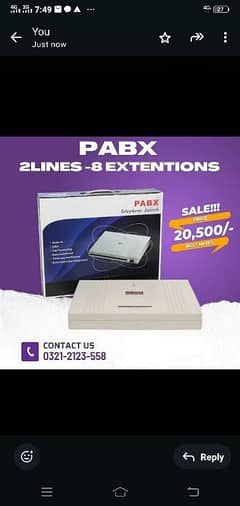 PABX INTERCOM SYSTEM NEW/USED WITH INSTALLATION/PROGRAMING 03212123558