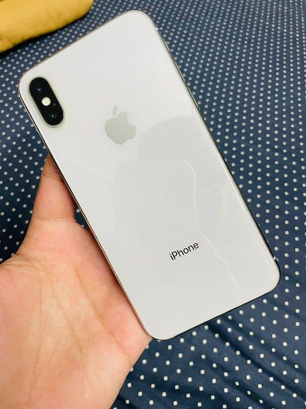 Iphone X 256 GB PTA APPROVED WITH BOX 2