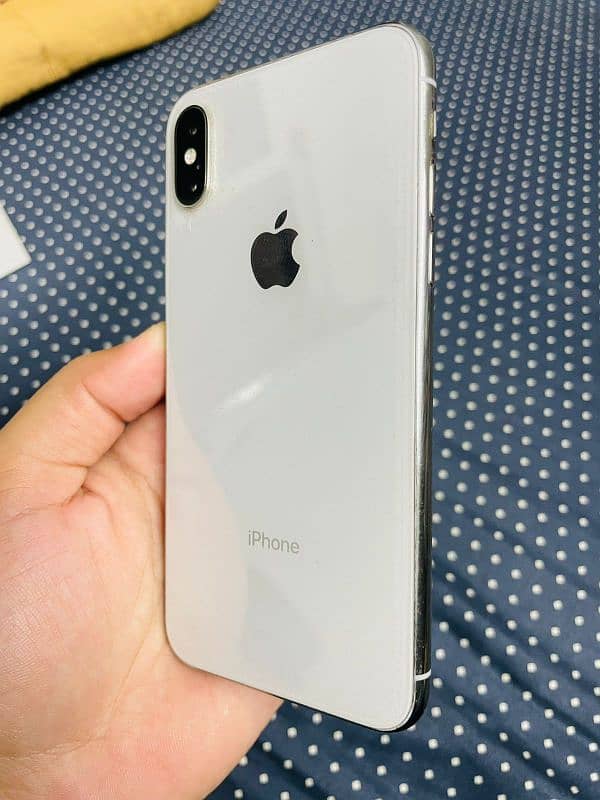 Iphone X 256 GB PTA APPROVED WITH BOX 6