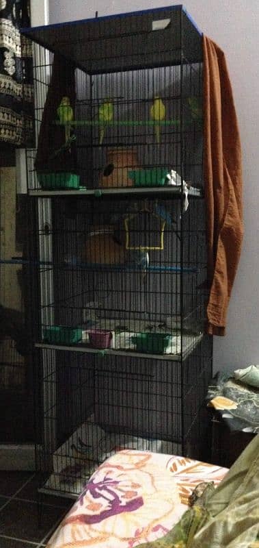 Parrot cage 3 portion for sale 1