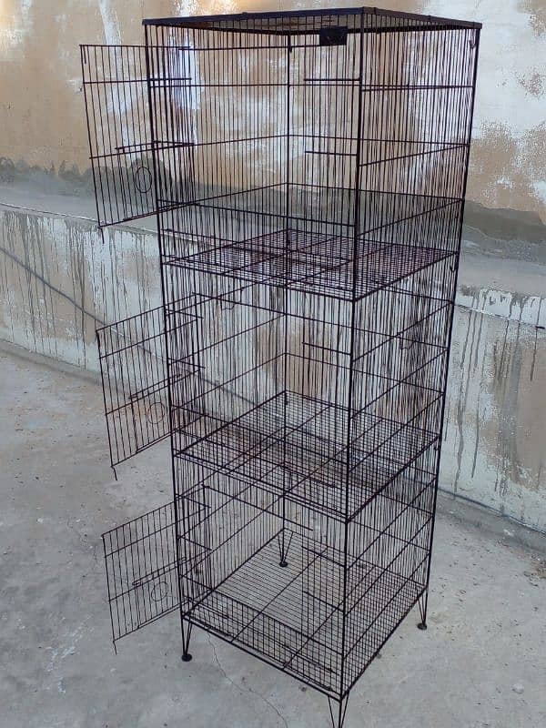 Parrot cage 3 portion for sale 3