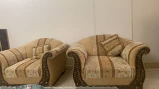 Sofa set and tables